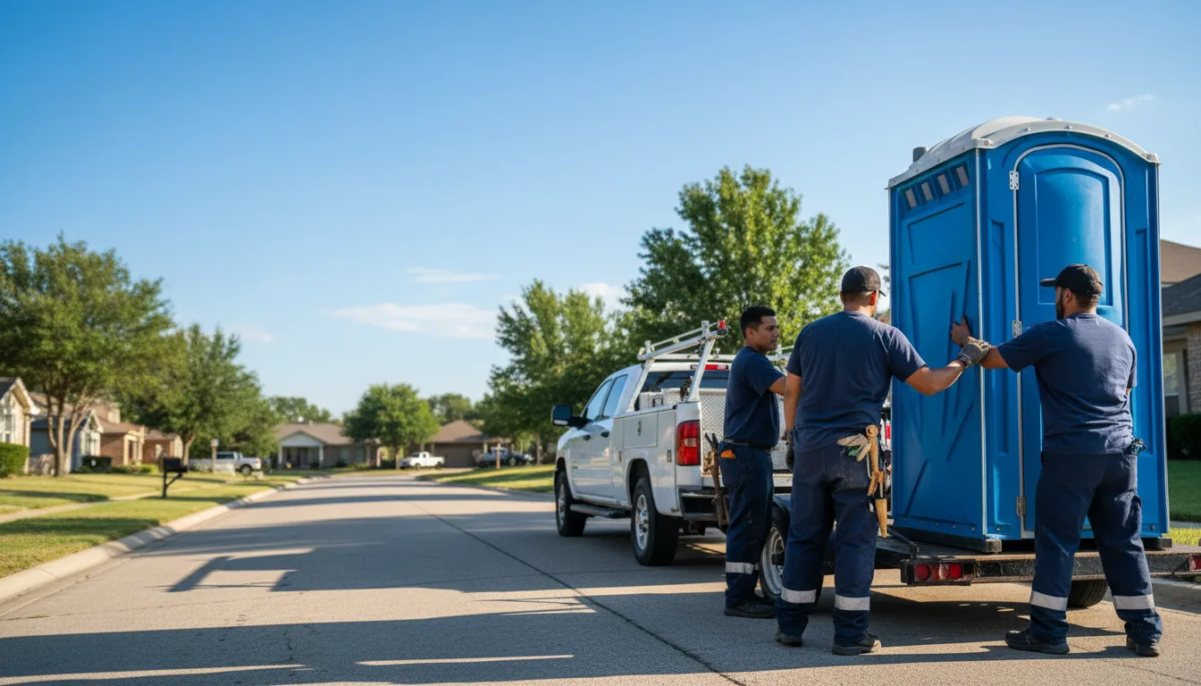 Portable Toilet Rental in Lexington, KY near me